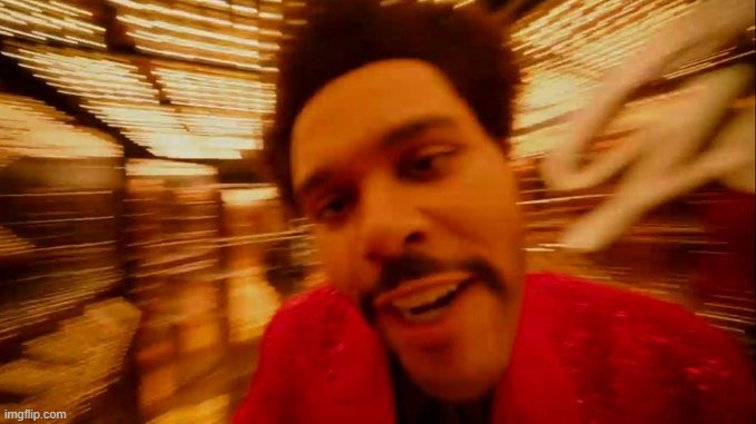 image tagged in weeknd half time show | made w/ Imgflip meme maker