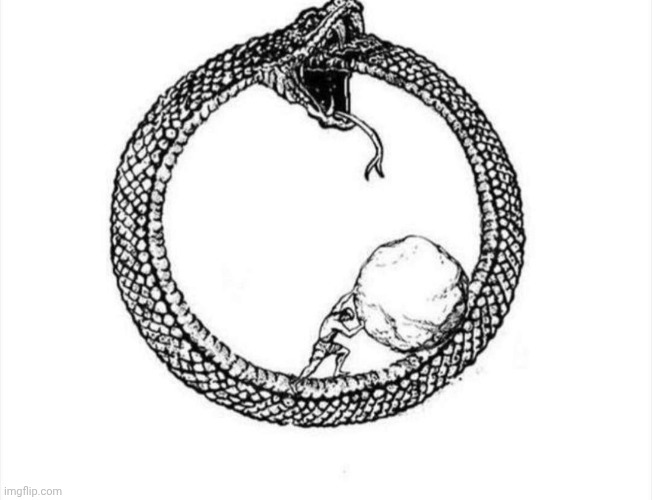 Uroboros | image tagged in uroboros | made w/ Imgflip meme maker
