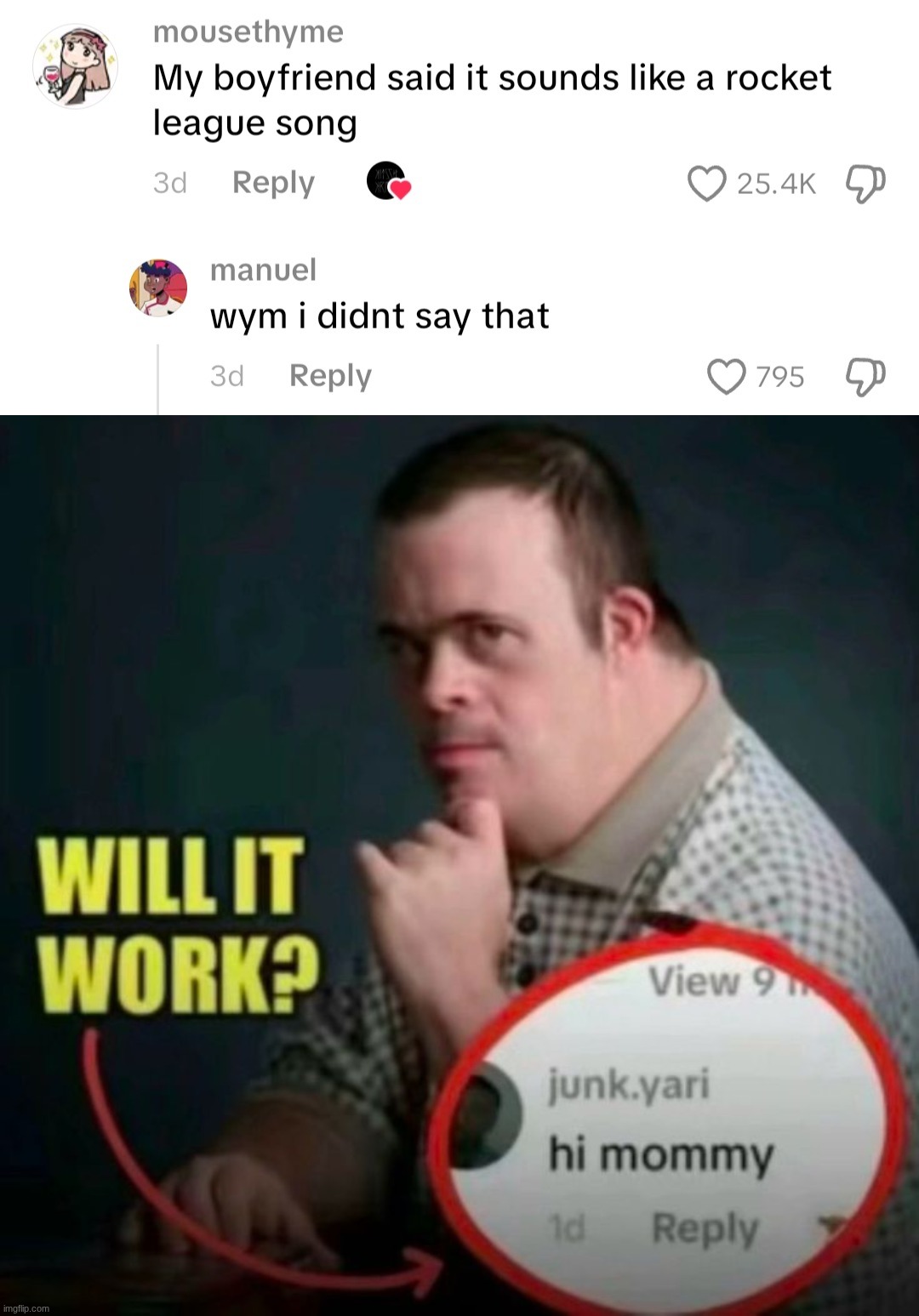 image tagged in will it work | made w/ Imgflip meme maker