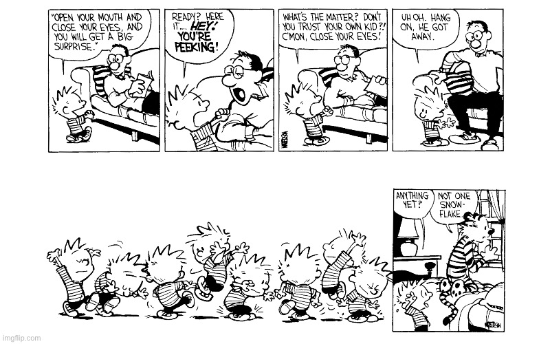 image tagged in calvin and hobbes,comics | made w/ Imgflip meme maker