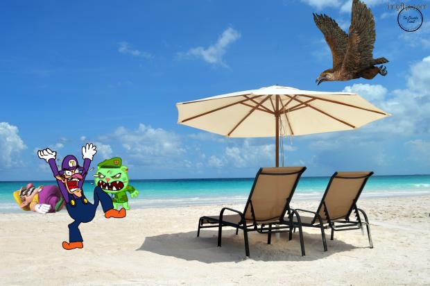 wario dies after waluigi accidentally reminds fliqpy of war.mp3 (please someone make this as a video) | image tagged in beach,wario dies,htf,happy tree friends,wario,waluigi | made w/ Imgflip meme maker