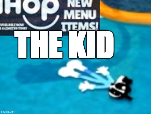 the kid | image tagged in the flattening | made w/ Imgflip meme maker