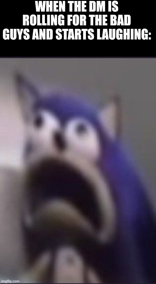 Whelp.. | When the DM is rolling for the bad guys and starts laughing: | image tagged in aughhhhhhhhhhhhhhhhhhh | made w/ Imgflip meme maker