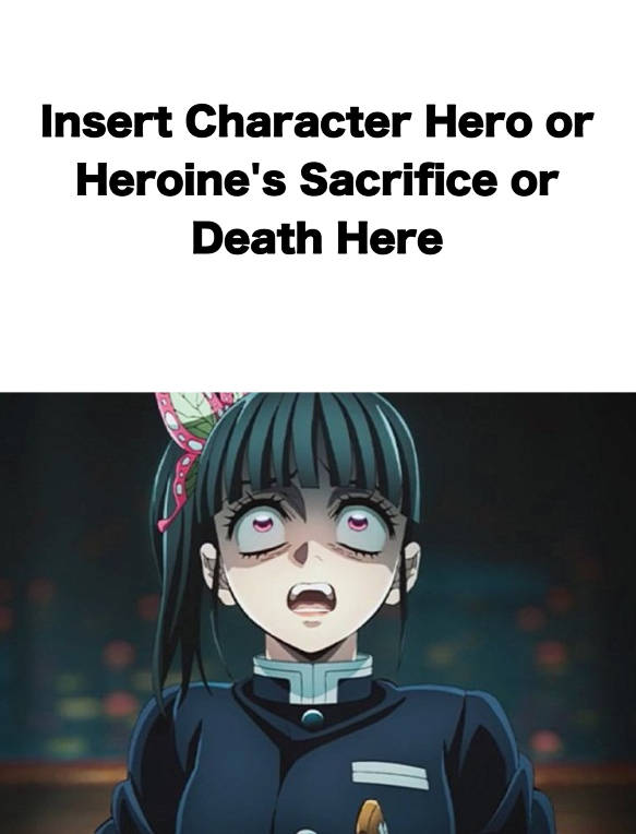 Kanao Reacts to what ? Blank Meme Template