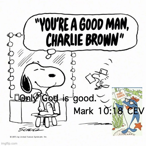 Good Master | Only God is good.                          Mark 10:18 CEV | image tagged in the good shepherd | made w/ Imgflip meme maker