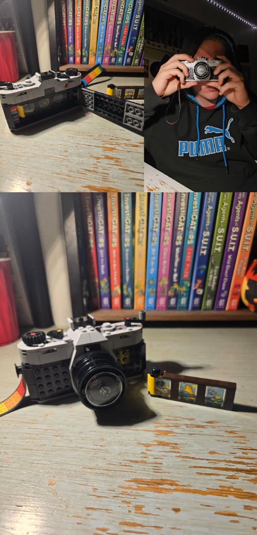 Made a Lego camera | image tagged in lego,camera | made w/ Imgflip meme maker