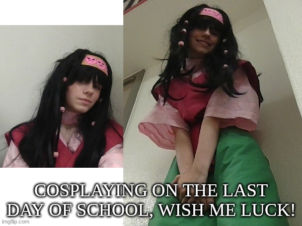 Alluka Zoldyck cosplay! | made w/ Imgflip meme maker
