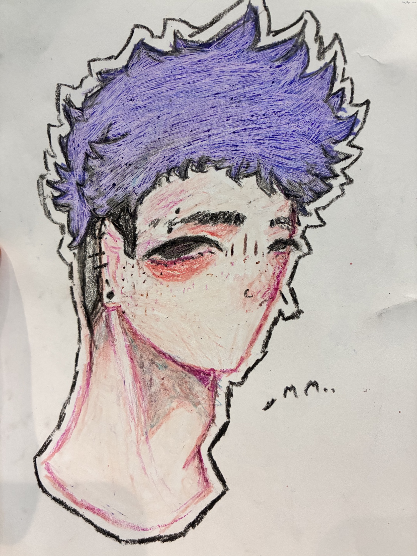 drawing guys wit crayons pt. 2 | image tagged in img_4064 jpeg,drawing,stuff | made w/ Imgflip meme maker