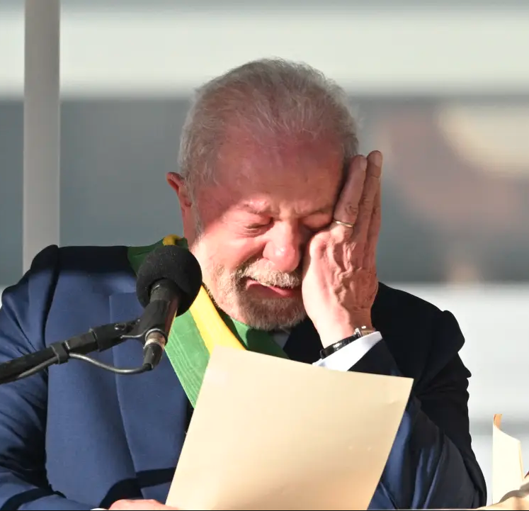 Lula Crying Blank Meme Template