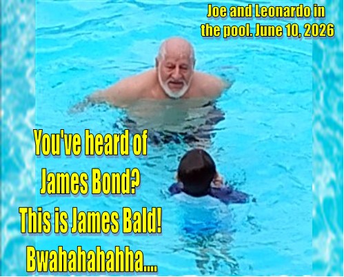 Heard of James Bond? This is James Bald! Blank Meme Template
