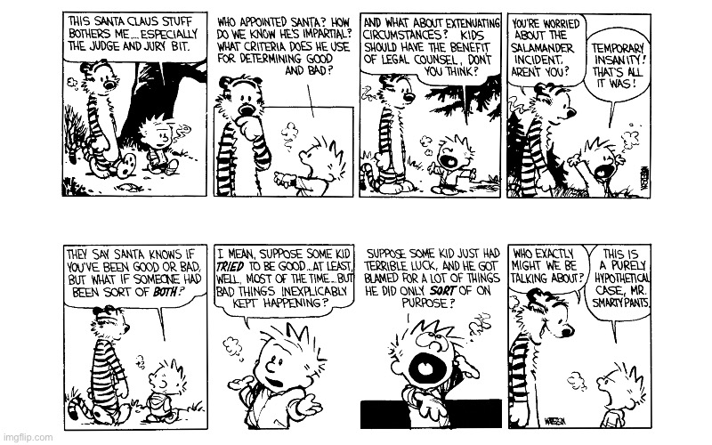 image tagged in calvin and hobbes,comics | made w/ Imgflip meme maker
