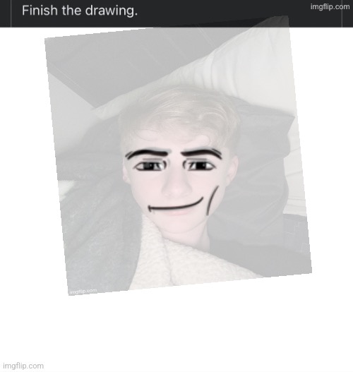 Finish the virian | image tagged in finish the drawing | made w/ Imgflip meme maker