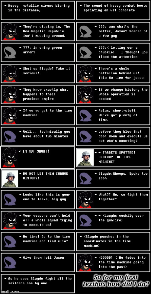 So for my first textbox how did I do? | image tagged in undertale_text_box_stack_1781152284351 png | made w/ Imgflip meme maker