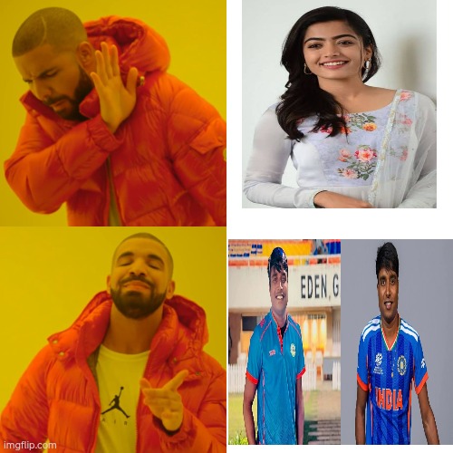 Indian woman Beauty expectations vs reality | image tagged in memes,drake hotline bling | made w/ Imgflip meme maker