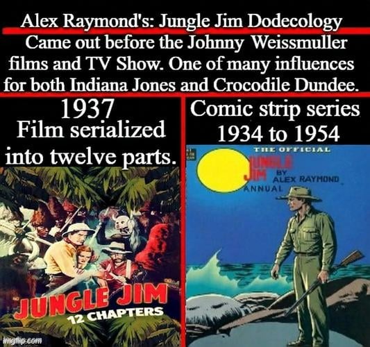 Jungle Jim Dodecology | image tagged in grant withers,jungle jim,indiana jones,crocodile dundee,google images,memes | made w/ Imgflip meme maker