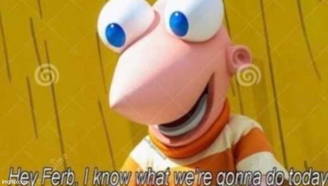image tagged in hey ferb | made w/ Imgflip meme maker
