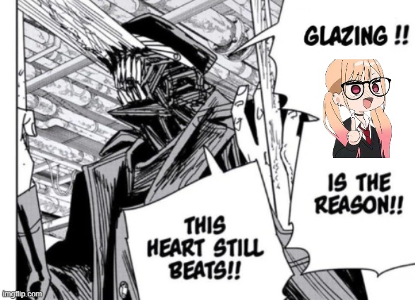 Glazing marin | image tagged in glazing is the reason this heart still beats,i love marin | made w/ Imgflip meme maker