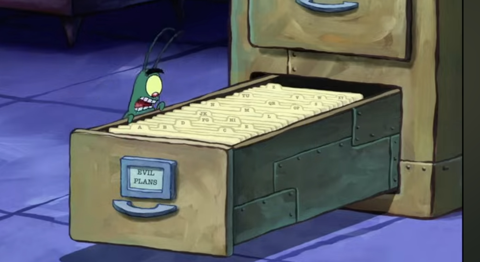Plankton plan Z Blank Meme Template