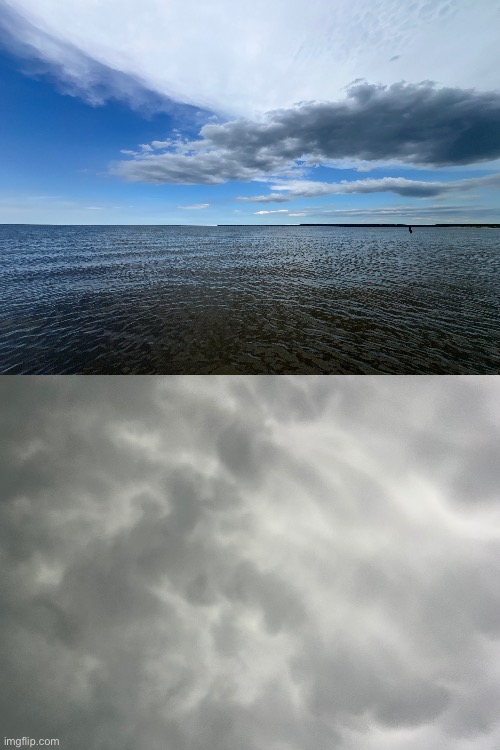 Prime beach weather (severe thunderstorm warning) | made w/ Imgflip meme maker