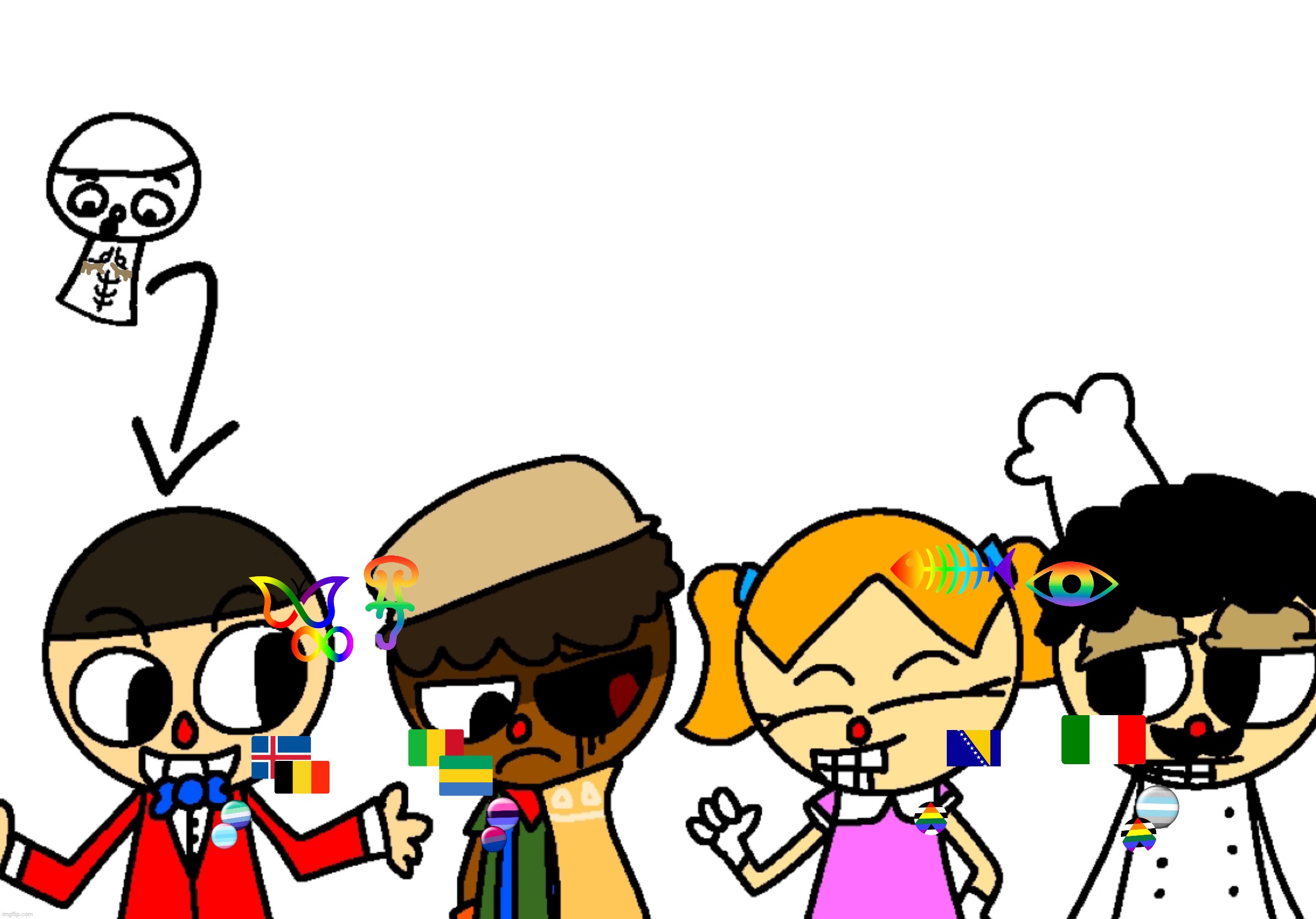Robbie‘s Genesis 48 but it’s redesigned by me (cringe) (Robbie Genesis 48 is a Fnaf fan game) | image tagged in art,cringe,fnaf | made w/ Imgflip meme maker