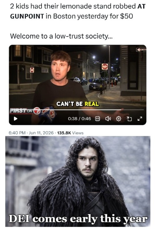 image tagged in winter is coming,crime,politics,woke | made w/ Imgflip meme maker
