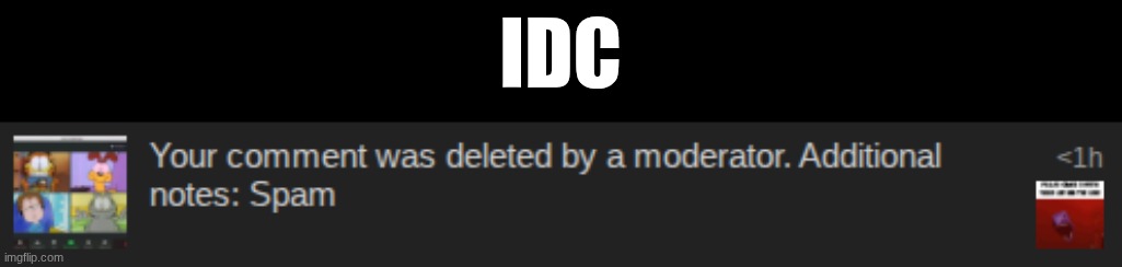 IDC | IDC | image tagged in lol | made w/ Imgflip meme maker