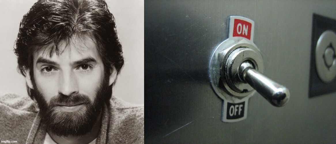 Loggin Off | image tagged in happy birthday from kenny loggins,on off switch | made w/ Imgflip meme maker