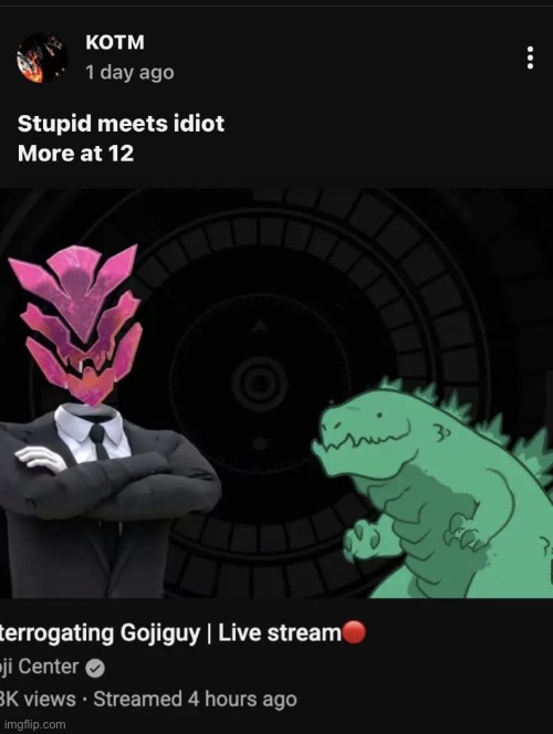 Bro KOTM should NOT be talking | made w/ Imgflip meme maker