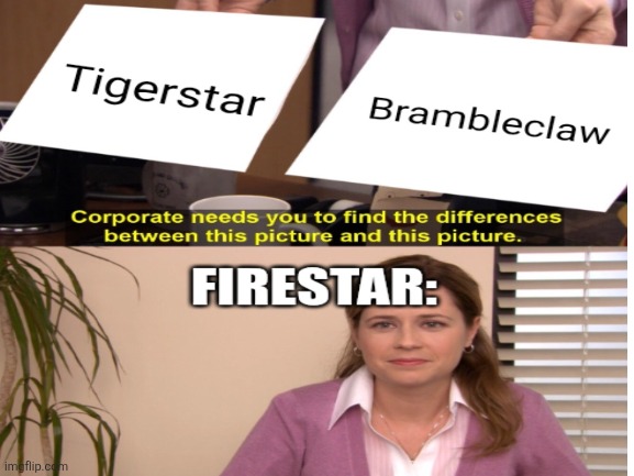 Warrior cats book 6 set 1 set be like: | image tagged in warrior cats | made w/ Imgflip meme maker