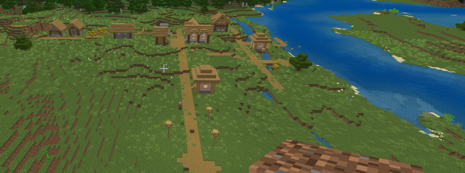 Minecraft Village Blank Meme Template