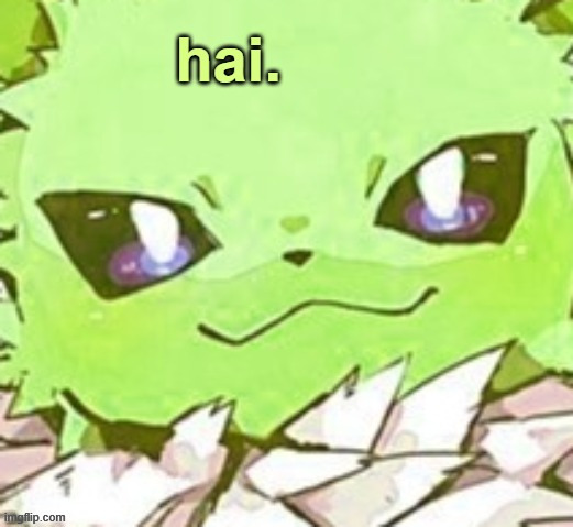 Colt says hai. | image tagged in colt says hai | made w/ Imgflip meme maker