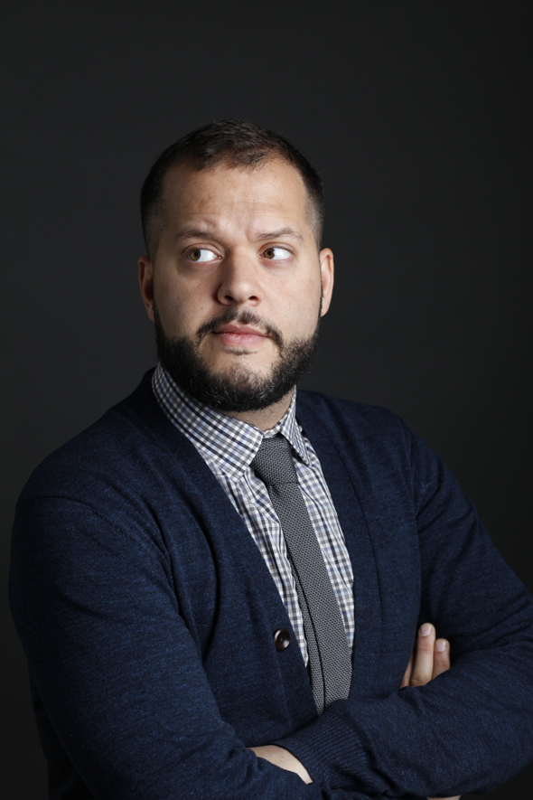 High Quality Jesse Brown Canadaland podcaster Blank Meme Template