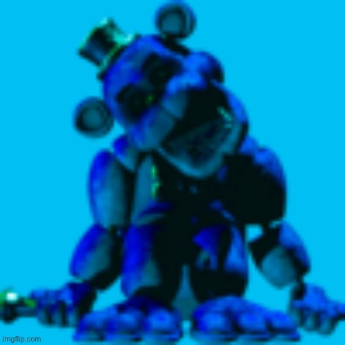 Diamond Freddy | image tagged in diamond freddy | made w/ Imgflip meme maker