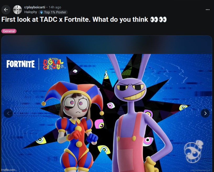 they really just post anything in the carti sub✌ | made w/ Imgflip meme maker