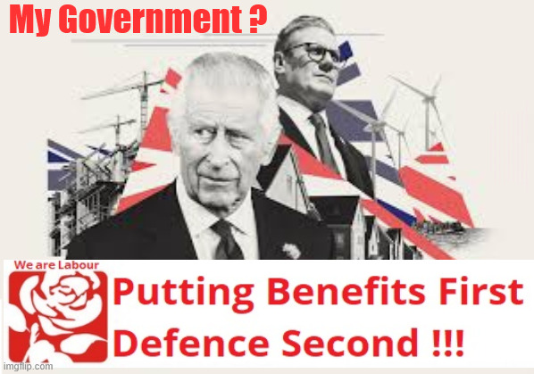 King Charles - Starmer Lied to us !!! - He's now putting 'BENEFITS' First - 'DEFENCE of the REALM' Second !!! | My Government ? Putting 'BENEFITS' First ! Country 1st ? Keep paying your taxes !!! Student loan interest rates to rise? Reeves is coming for your Pensions, Savings and ISA's next; "Who can we tax in order to pay benefits to others."; Labour Work and Pensions Secretary Pat McFadden; Pat McFadden Gotta get the money from somewhere !!! If you have any saving then you're on my list !!! #ISA's; Tax & Spend, it's what we do ! I'm coming for your savings ! Basic Income Tax set to RISE Under Reeves/Labour; #Immigration #Starmerout #Labour #KeirStarmer #labourisdead #nevervotelabour #Antisemitism #Savile #Paedo #Worboys #GroomingGangs #Paedophile #IllegalImmigration #Immigrants #Invasion #StarmerResign #strikes #DigitalID #ID Starmerout Labour Starmer Mandelson Rayner Blair KeirStarmer labourisdead Illegal Immigration Immigrants Invasion StarmerResign Island of strangers Lucy Connolly Two-Tier Justice Andy Burnham Hadush Kebatu Iranian immigrant; Tax & Spend; Up 10% from 20p in the pound to 22p in the pound !!! #ISA; #Personal Savings; #ISA's; Have to get the cash for all those benefits from somewhere ! "Who can we tax more in order to pay benefit to others"; My Government Lied to Us; 'DEFENCE of the REALM' Second | image tagged in starmer lies,country first party second,illegal immigration,illegal immigrants,andy burnham | made w/ Imgflip meme maker