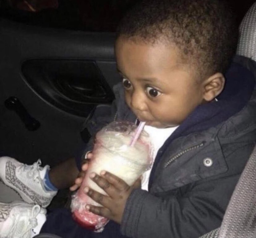 straw shocked little boy Blank Meme Template