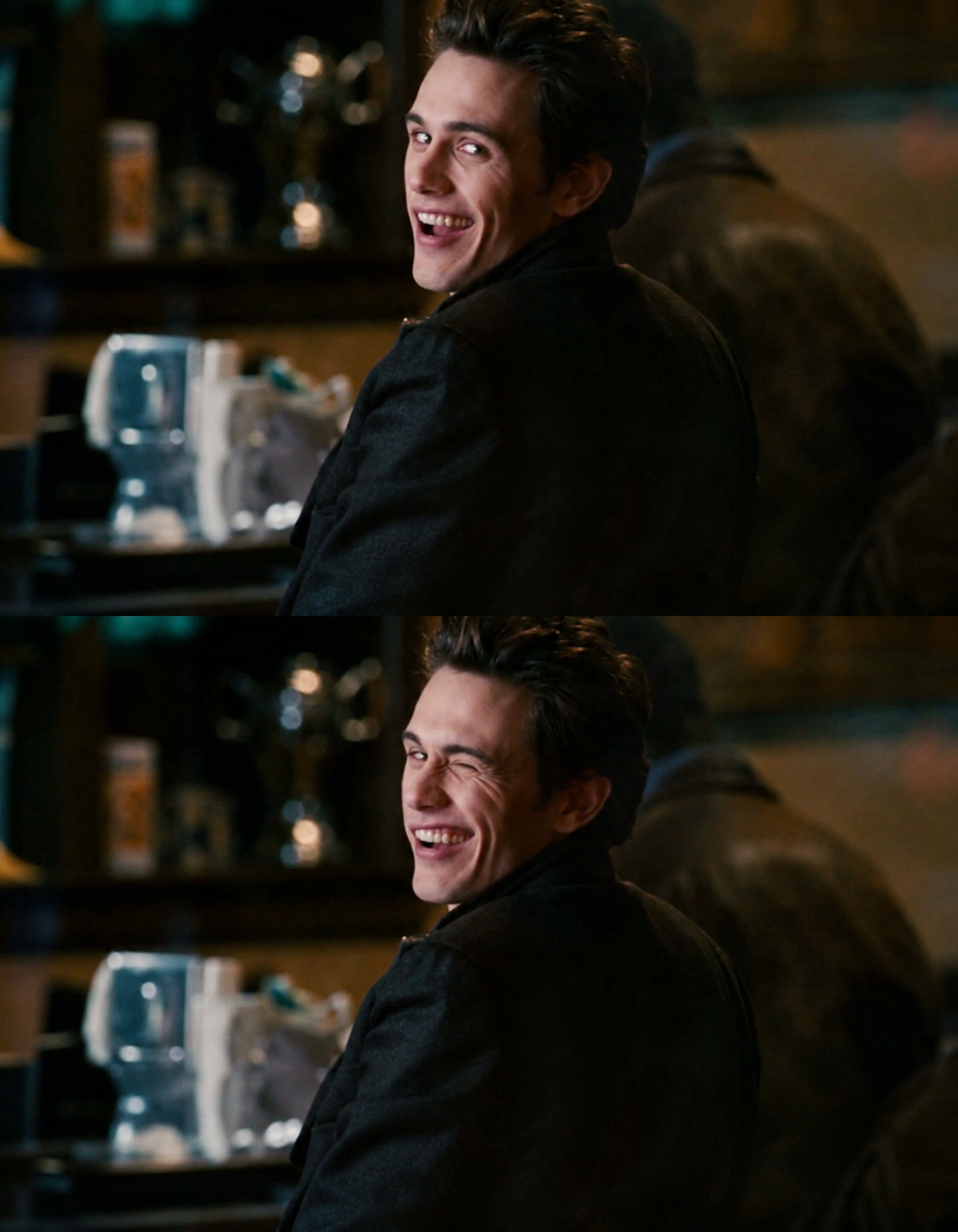 james franco winking meme Blank Meme Template
