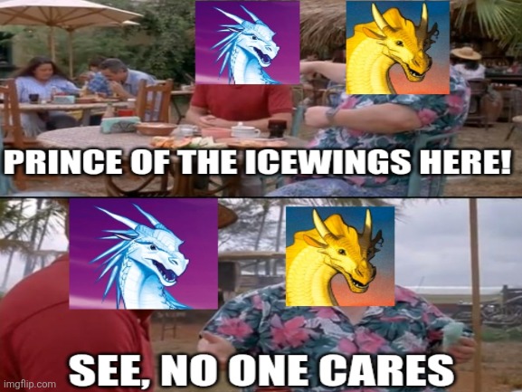 Literally book 6 | image tagged in wings of fire,reading,memes,funny | made w/ Imgflip meme maker