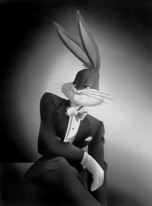 Classy Bugs Bunny Blank Meme Template