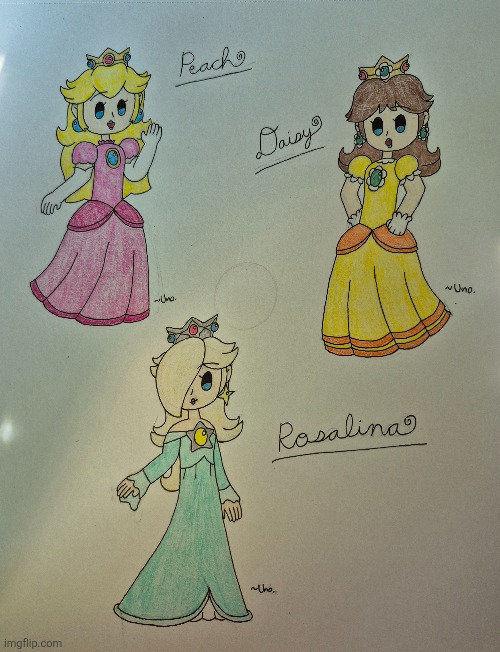 peaches, daisy, and space lady | made w/ Imgflip meme maker