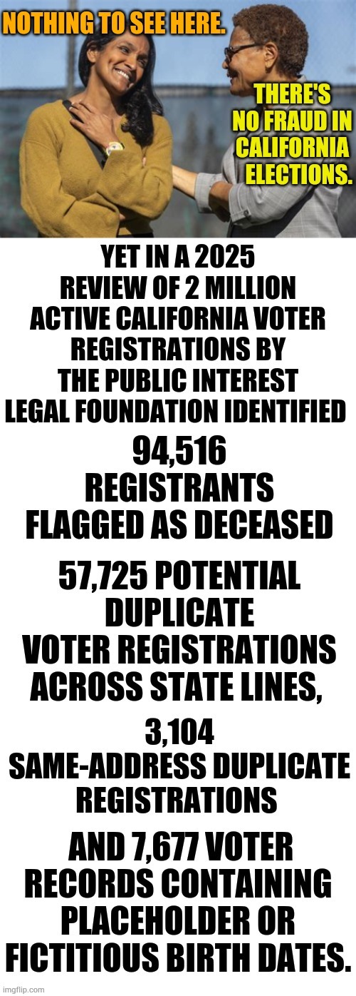 And That's Not Mentioning Democrats Paying Homeless People To Vote For Them | image tagged in memes,california,dirty,voters,roll,voter fraud | made w/ Imgflip meme maker