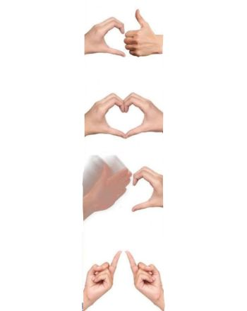 Heart Hands Blank Meme Template