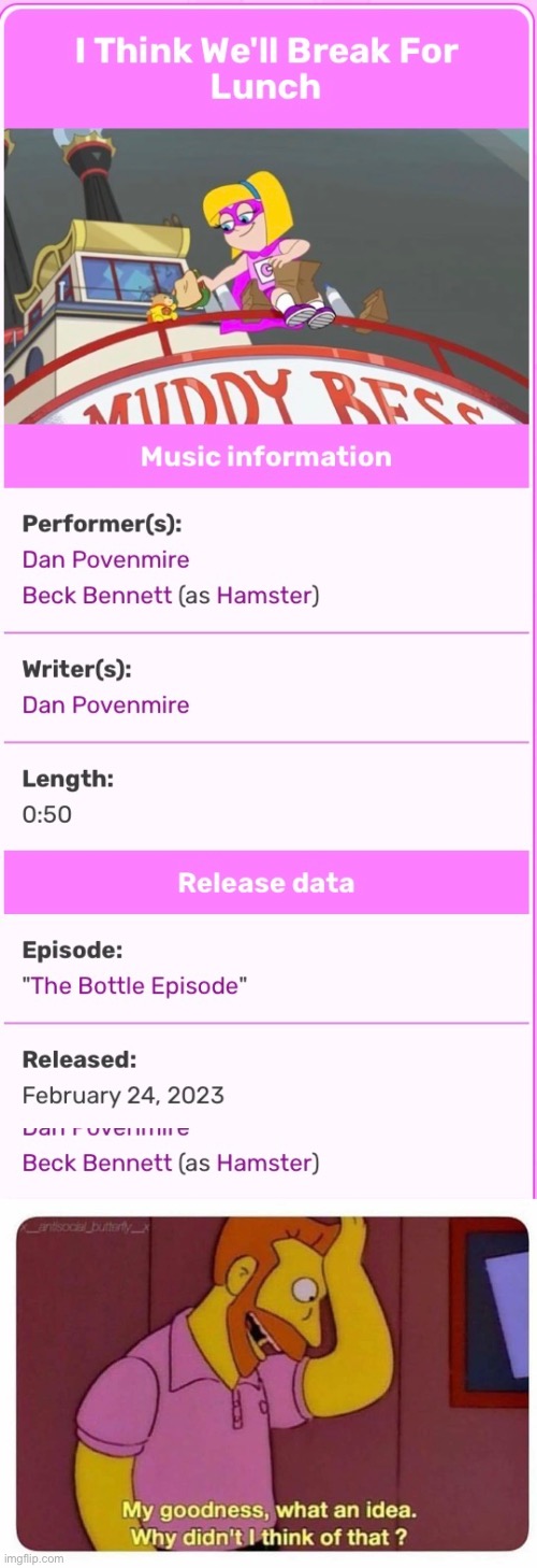 Sarcastic kudos to whoever did that edit, I sarcastically salute them | image tagged in why didnt i think of that,hamster and gretel,fandom,edit | made w/ Imgflip meme maker