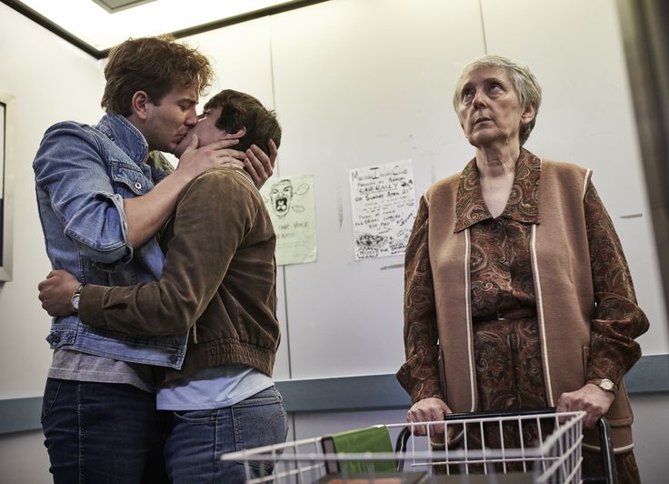 gays and grandma Blank Meme Template