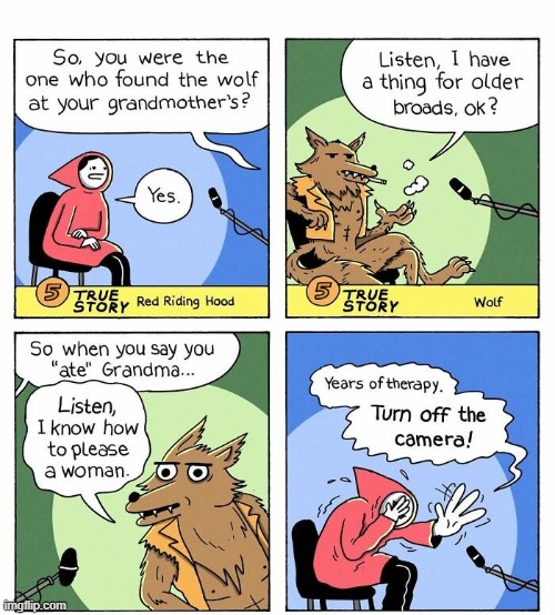 The Wolf | image tagged in comics | made w/ Imgflip meme maker