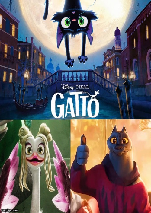 Olivia Burke and Jett Fillmore (GOAT) Excited For Gatto | image tagged in who's excited for gatto,pixar,goat movie,crossover,deviantart,memes | made w/ Imgflip meme maker