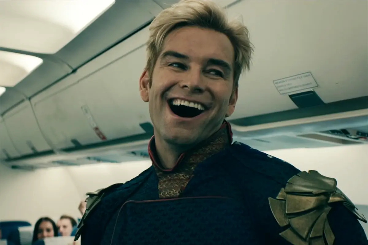 Homelander Smile Blank Meme Template