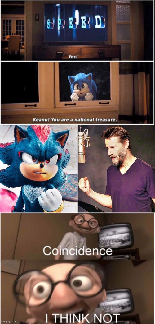 Keanu Reeves | image tagged in coincidence i think not | made w/ Imgflip meme maker