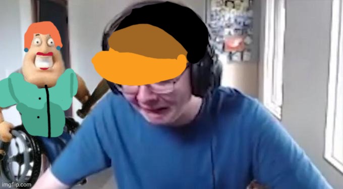 CallMeCarson Crying Next to Joe Swanson | image tagged in callmecarson crying next to joe swanson | made w/ Imgflip meme maker