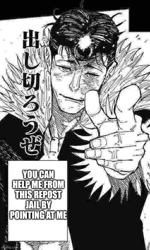 STOP THE KENERATOR | You can help me from this repost jail by pointing at me | image tagged in let s use every last drop | made w/ Imgflip meme maker